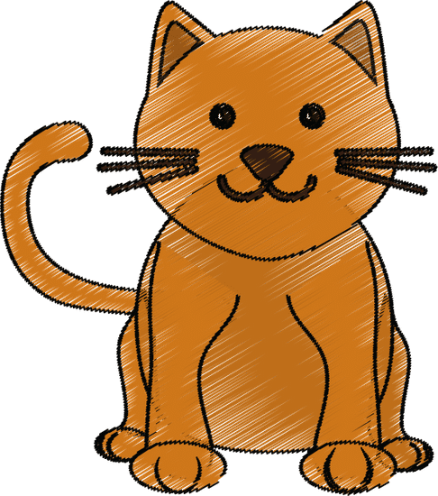 猫卡通头像 cat cartoon avatar
