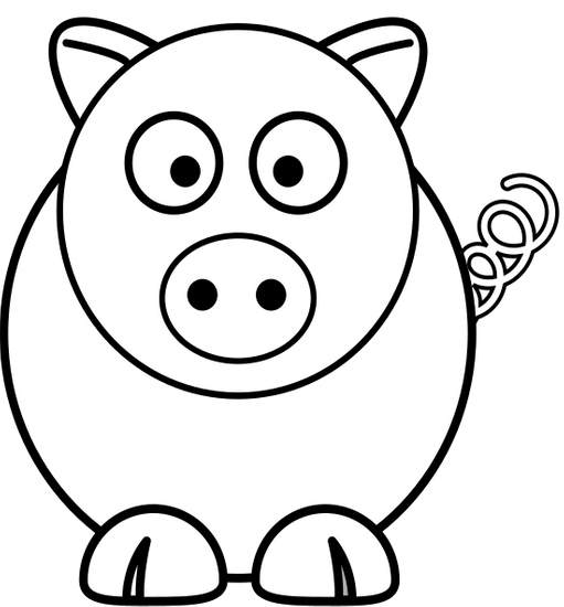 pig flat icon