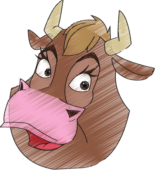 牛头卡通牛头卡通 cow head cartoon cow head cartoon