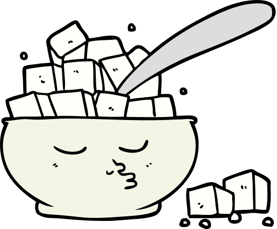 Cartoon Sugar Bowl - 素材- Canva可画