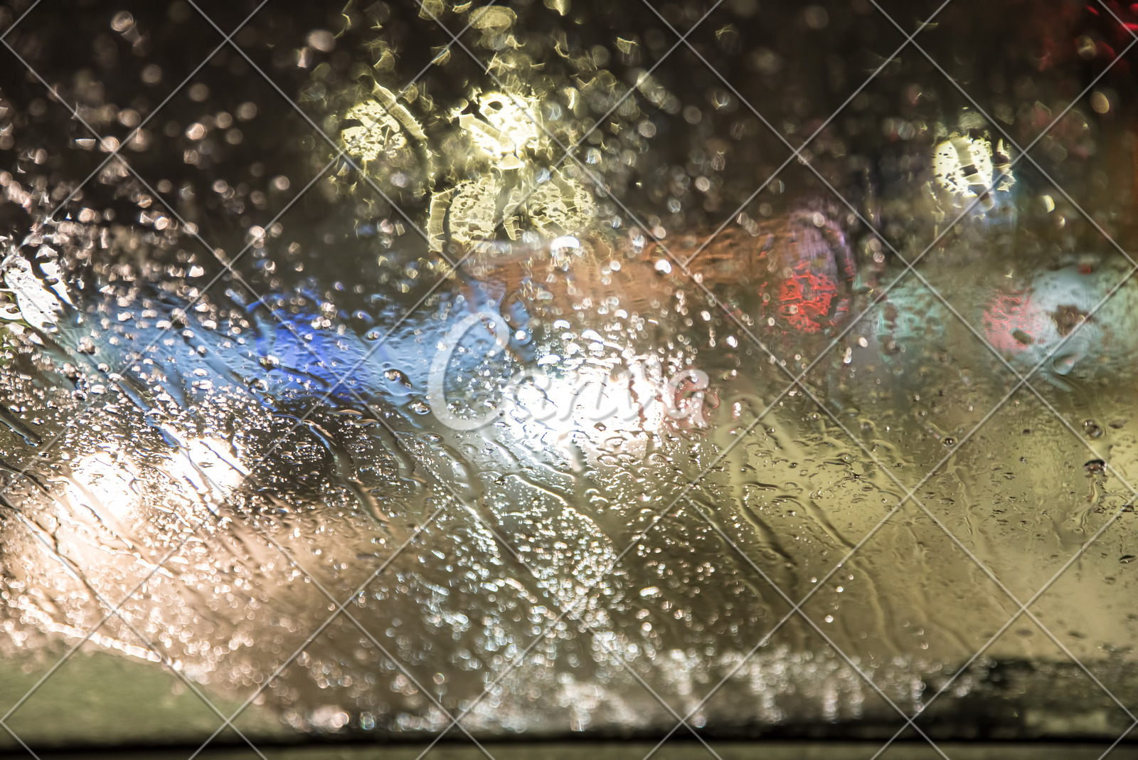 天气背景冬天水滴秋天塞尔维亚窗户夜晚暴风雨抽象图片