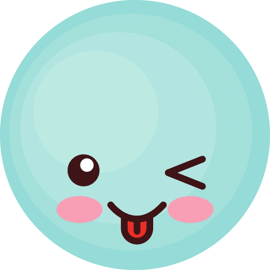 表情符号可爱的圆形图标 face emoticon cute circle icon