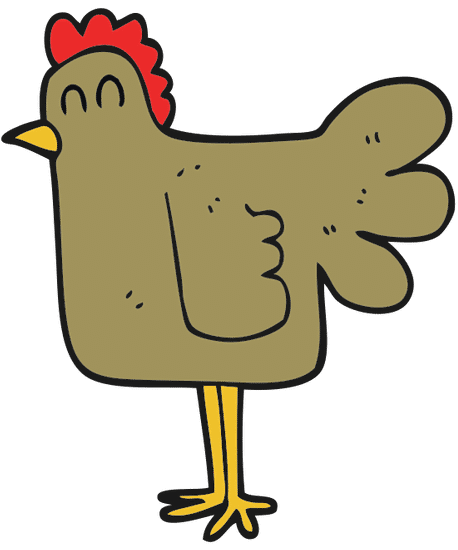 cartoon chicken cartoon chicken