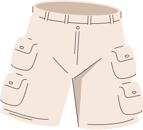 dad cargo shorts