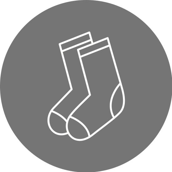 socks icon design 