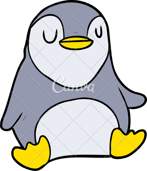 cute cartoon penguin 