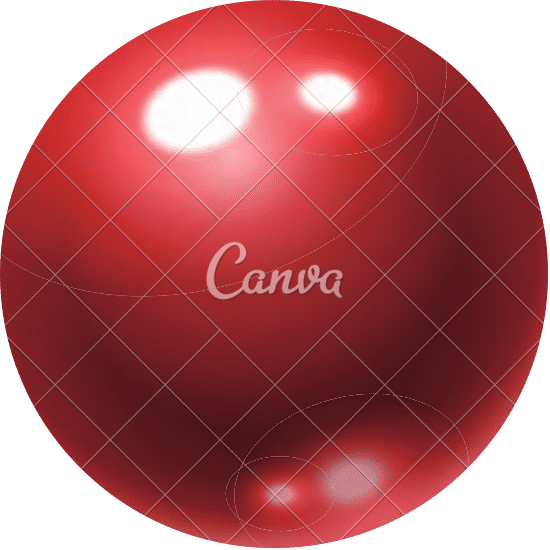 Red Bauble Icon 素材 Canva可画