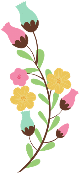 装饰的花朵decorative Flowers Icon素材 Canva可画