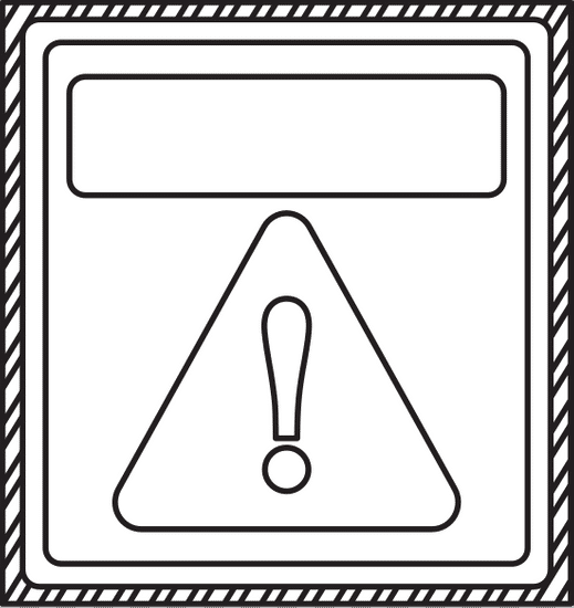 危险和警告标志 danger and warning sign
