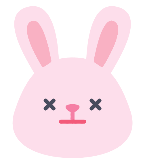dead rabbit emoji