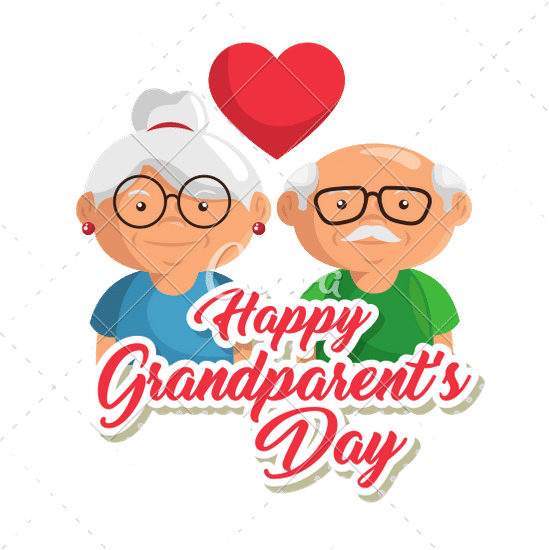 Happy Grandparent Day Card 素材 Canva可画