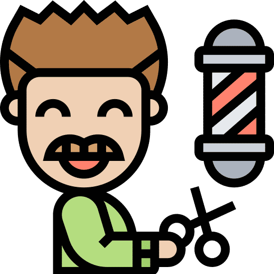 barber gradient icon
