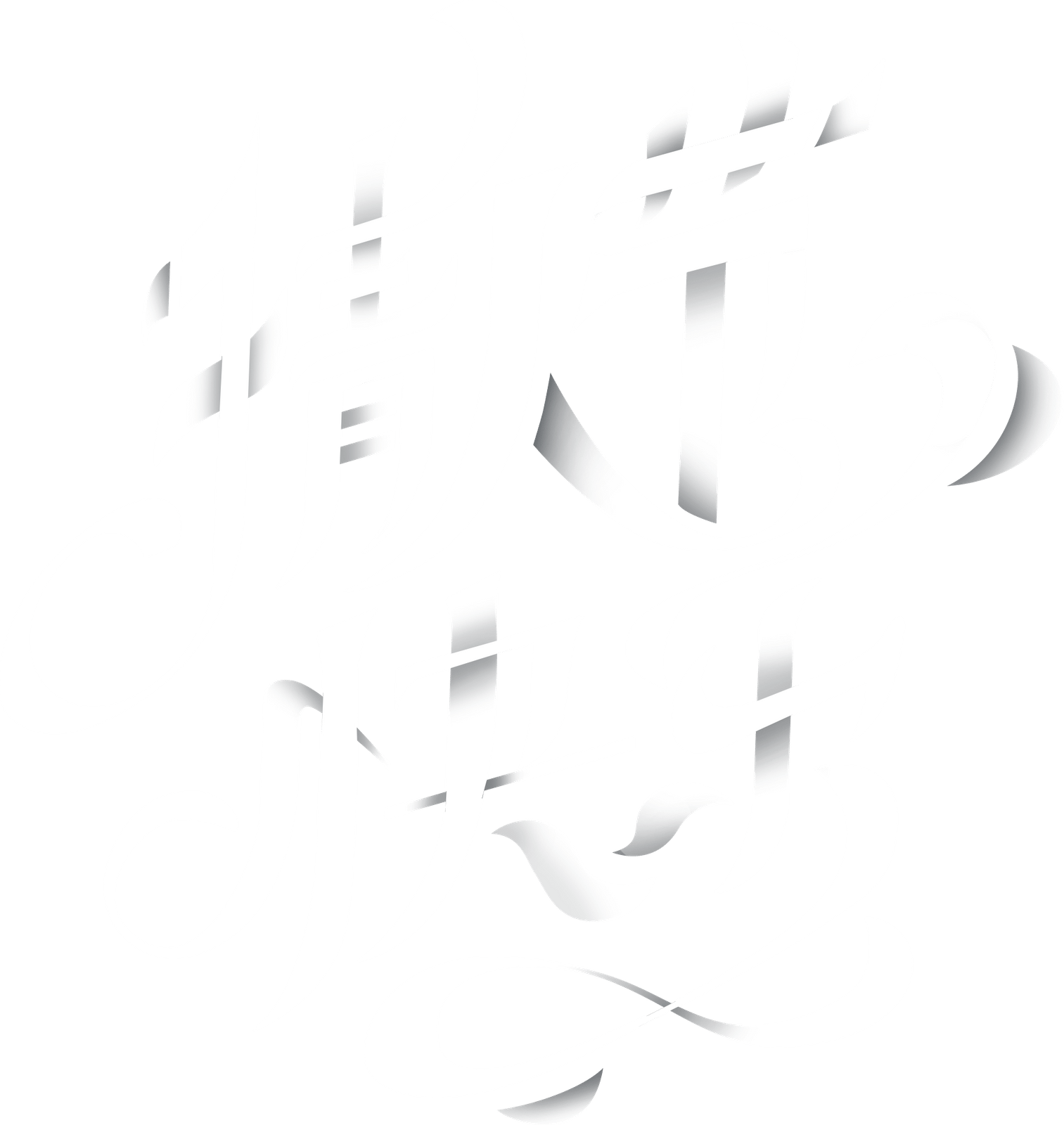 文字节日字体设计情人节七夕渐变情人节快乐节日气氛白