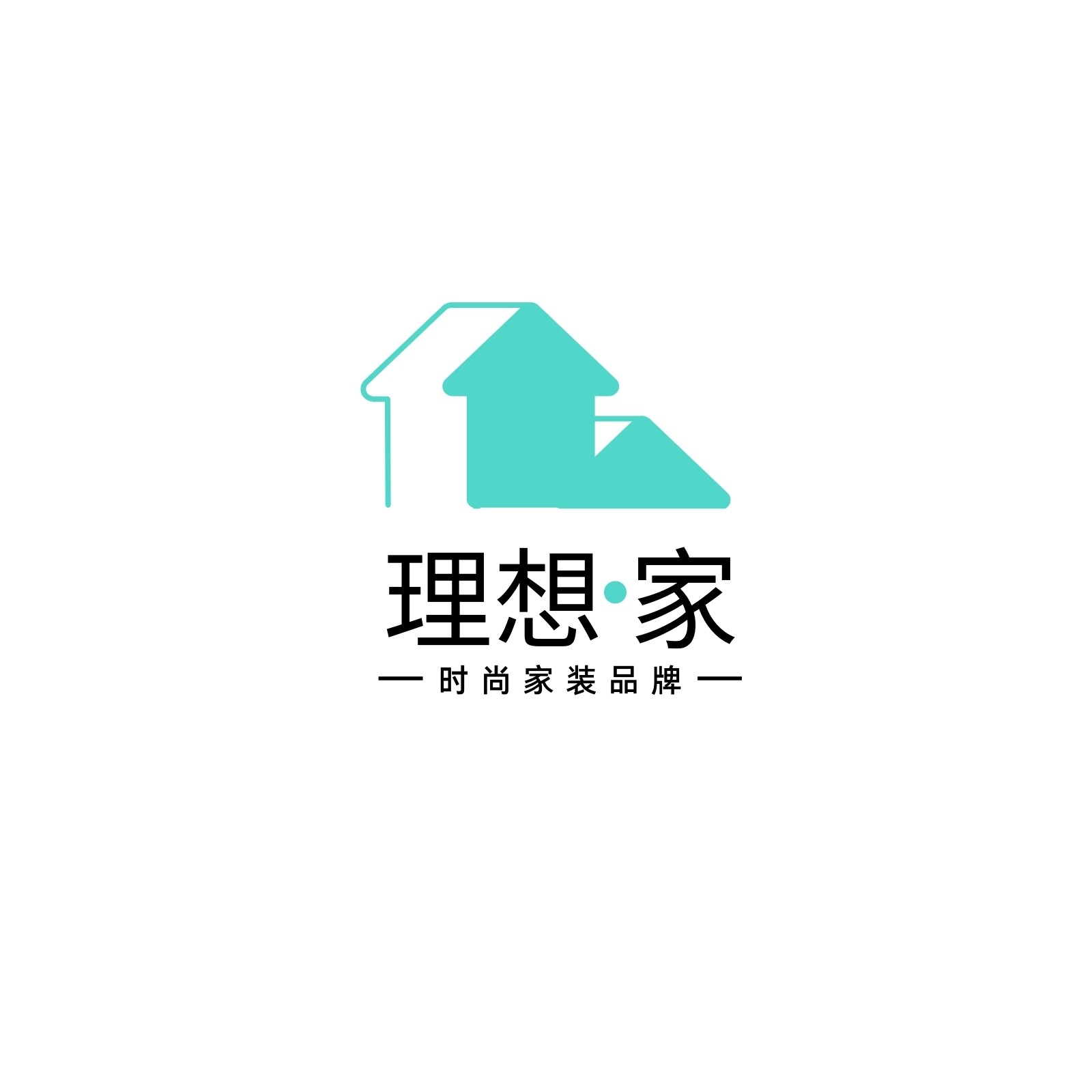 家装logo 装修公司logo设计图__LOGO设计_广告设计_设计图库_昵图网nipic.com