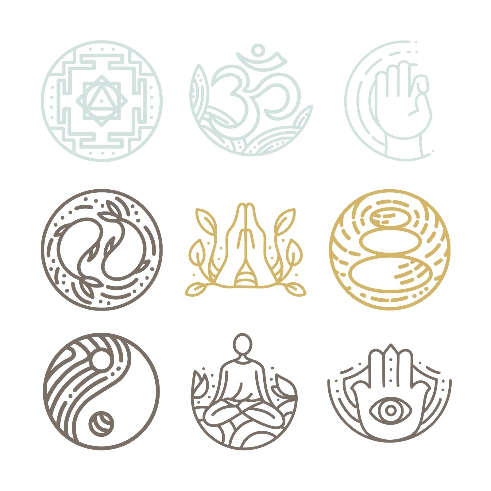 佛教图腾符号图片