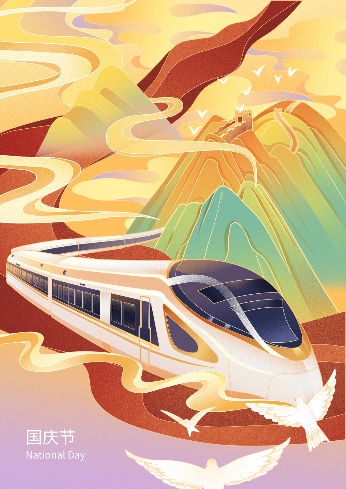 绿皮火车水彩|纯艺术|绘画|LanskiDesign - 原创作品 - 站酷 (ZCOOL)