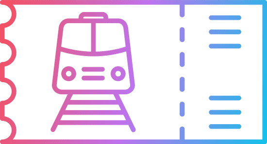 trainticketicondesign