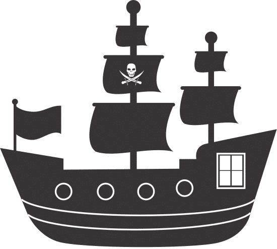 海盗船海盗船pirate Ship Pirate Ship素材 Canva可画