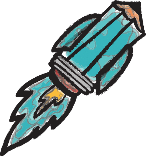 铅笔火箭 pencil rocket