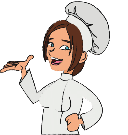 女厨师卡通女厨师卡通 female chef cartoon female chef cartoon