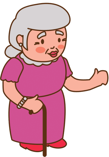 grandmother卡通图片图片