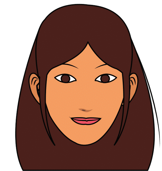 女人脸卡通女人脸卡通 woman face cartoon woman face cartoon