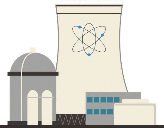 核电站图标核电站图标 nuclear plant icon nuclear p