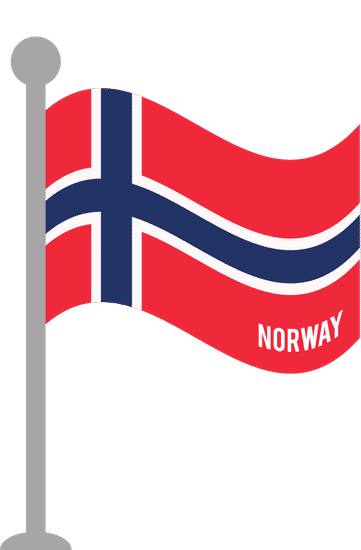 挪威爱国旗帜 norway patriotic flag