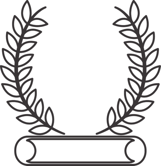 月桂树花圈会徽图标月桂树花圈会徽图标laurel Wreath Emblem Icon Laurel Wreath Emblem Icon素材 Canva可画