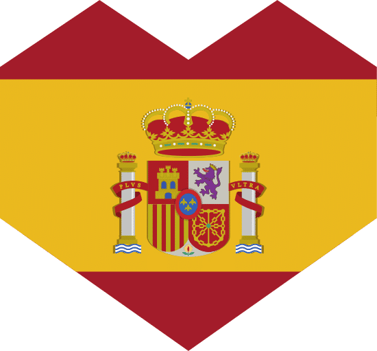 西班牙国旗图标隔离 spain flag isolated icon