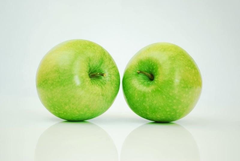 绿色水果苹果