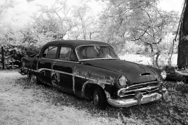 复古汽车轮胎北美洲黑白照片旧汽车行业北美美国汽车成熟图片