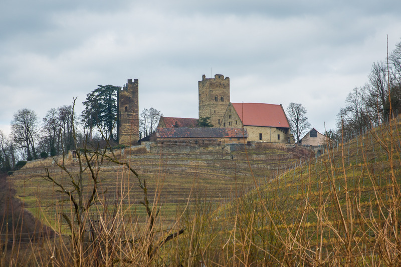 城堡废墟瞭望塔