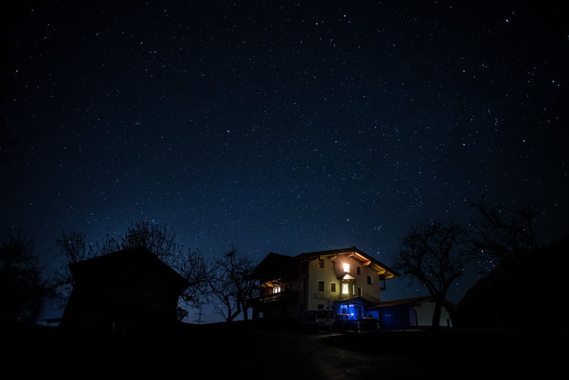 星空天空星星夜空深色黑暗星光阴暗图片