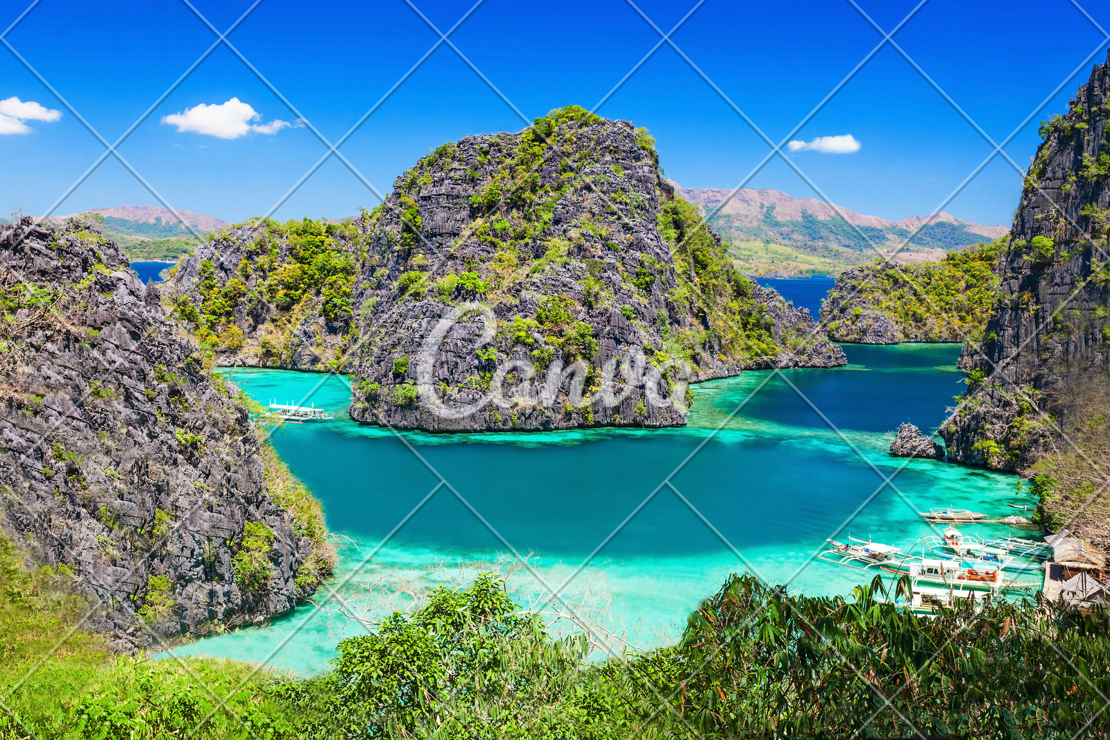 背景蓝色风景海滩岩石海景菲律宾泰国亚洲自然