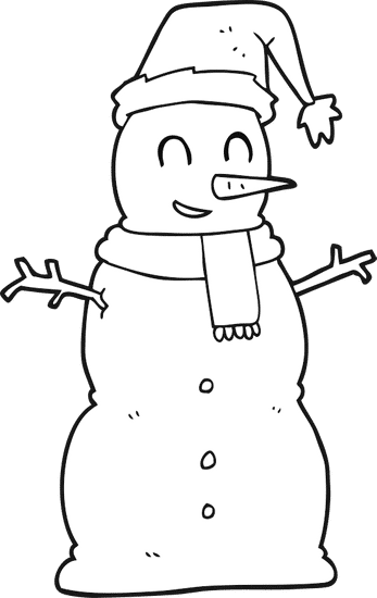Cartoon Snowman - 素材- Canva可画