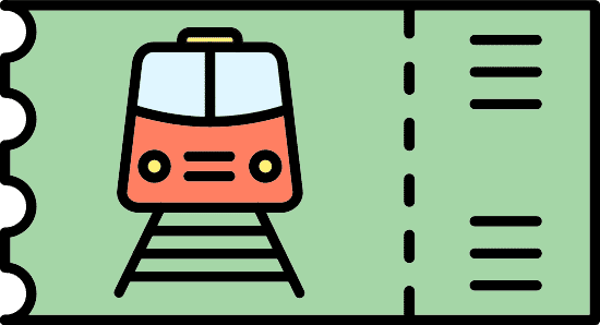 trainticketicondesign