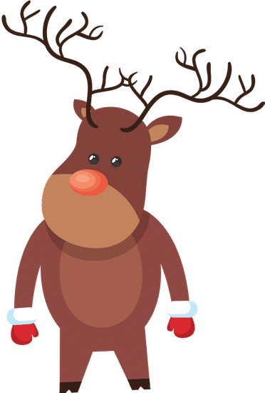 圣诞鹿动物圣诞鹿动物christmas Deer Animal Christmas Deer Animal素材 Canva中国