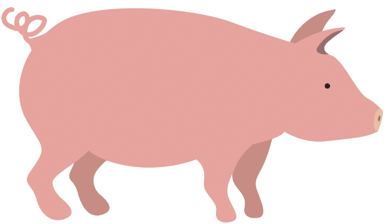 粉色猪图pink Pig Icon素材 Canva可画