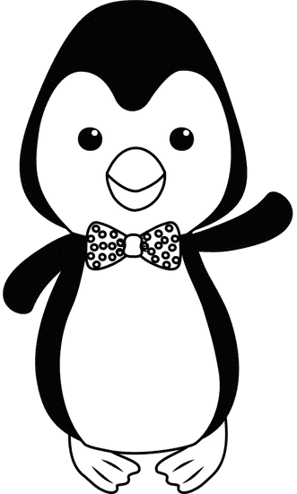 penguin vector icon 