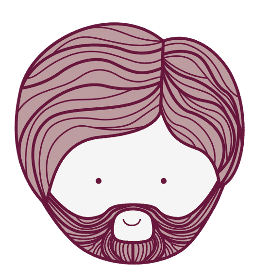 胡子男 脸 bearded man face