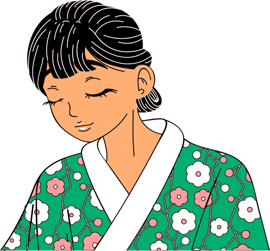 日漫风格日式女性少女漫画人物肖像元素女性素材 Canva可画