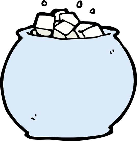 Cartoon Bowl of Sugar - 素材- Canva可画