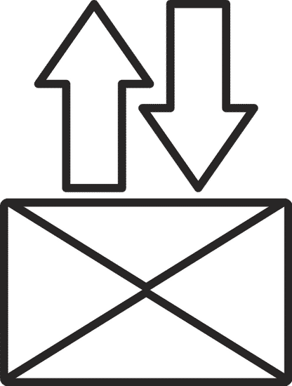 Email Download And Upload Technology Internet Line Style素材 Canva中国