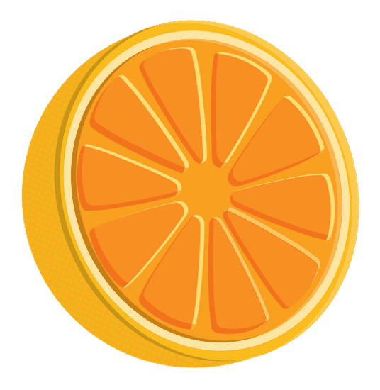 果粒橙产品的健康图标 矢量图形 orange fruit product healthy icon