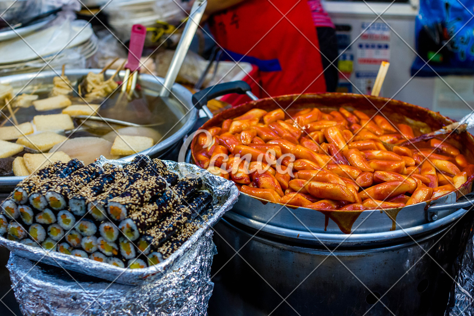 小吃韩国食物韩国摄影食品香料即食食品