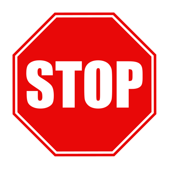 stop sign illustration