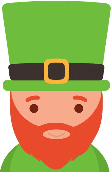 妖精角色leprechaun Character素材 Canva可画