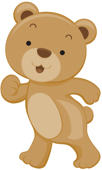 smiling teddy bear emoticon 