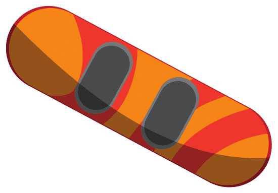 冬季运动设计的滑雪板冬季运动设计的滑雪板snowboardofwintersport